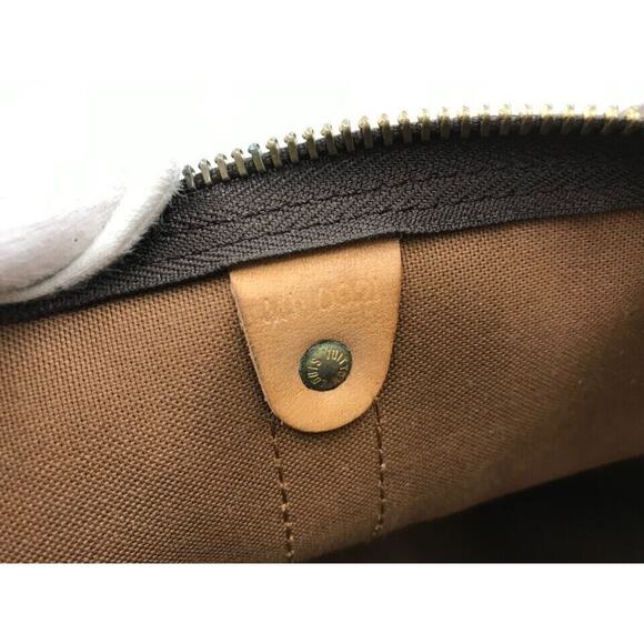 Louis Vuitton Keepall 60 Duffle Brown Canvas Monogram MI0920 - Picture 9 of 10